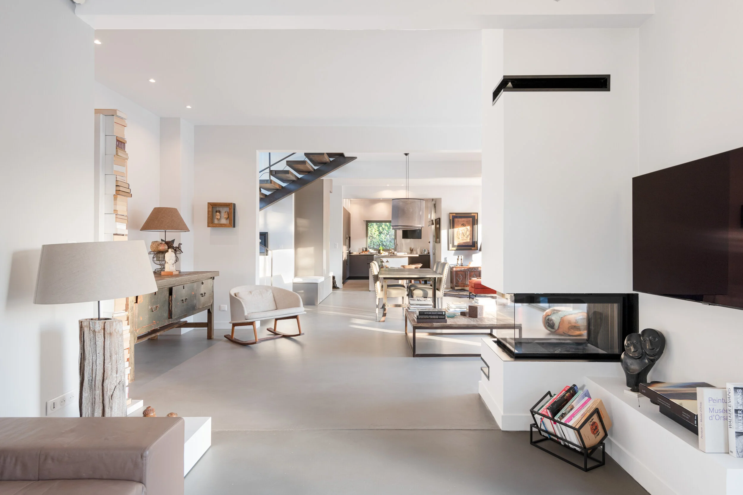 Architecture d'intérieur maison contemporaine Saint-Raphaël